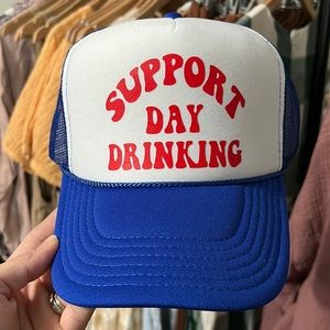 “Support Day Drinking” Trucker Hat